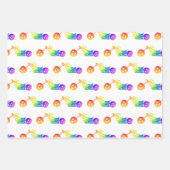 Regenboogmotor Inpakpapier Vel (Voorkant 3)