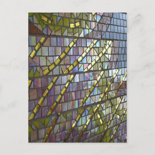 Regenboogmozaïek Briefkaart (Voorkant)