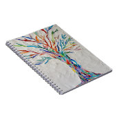 Regenboogmozaïekboom Notitieboek (Rechterzijde)