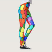 Regenboogmozaïeken Leggings (Rechts)