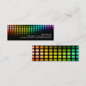 regenboogmusicmeterz. mini visitekaartje (Voorkant / Achterkant)