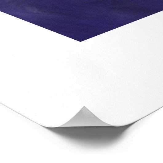 Regenboogmuur Poster (Hoek)