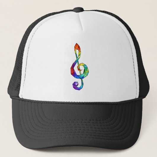 Regenboogmuziektoets Trucker Pet (Voorkant)