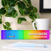 Regenboognaamlabel Naambordje