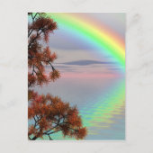 RegenboogNatuur Briefkaart (Voorkant)