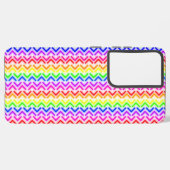 Regenboogneonpijlen Samsung Galaxy Hoesje (Linkerkant)