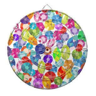 regenboogneushoorns dartbord