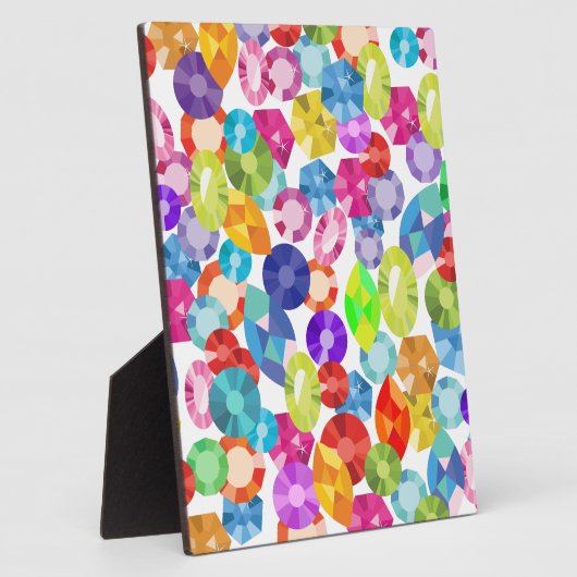 regenboogneushoorns fotoplaat (Zijkant)