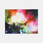 regenboognevelstelsel fleece deken (Voorkant (Horizontaal))