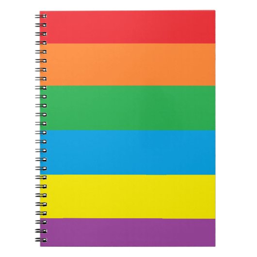 RegenboogNotitieboek Notitieboek (Voorkant)