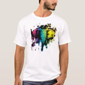 Regenboogolifant T-shirt (Voorkant)