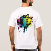 Regenboogolifant T-shirt (Achterkant)