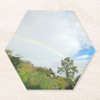 Regenboogonderzetter Kartonnen Onderzetters