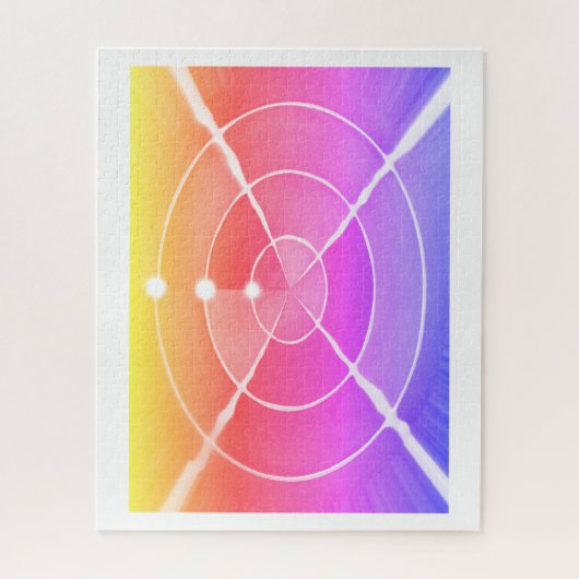 Regenboogoneindigheid Legpuzzel (Verticaal)