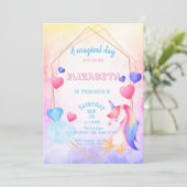 Regenboogontsteking, Waterverf op zaterdag Kaart (Staand voorkant)