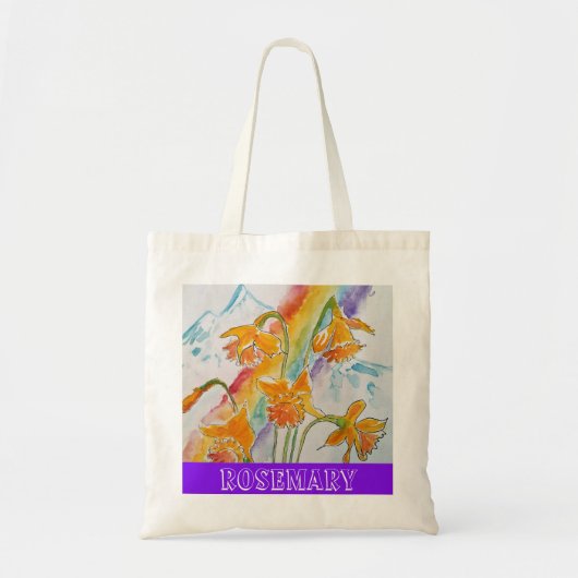 Regenboogontvettingsmiddelen voor herbruikbare Can Tote Bag (Voorkant)