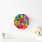 regenboogontwerp Acrylwand-kast Ronde Klok (Huis)