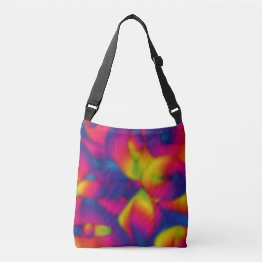 Regenboogontwerp Crossbody Tas (Voorkant)