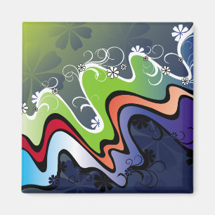 regenboogontwerp magneet