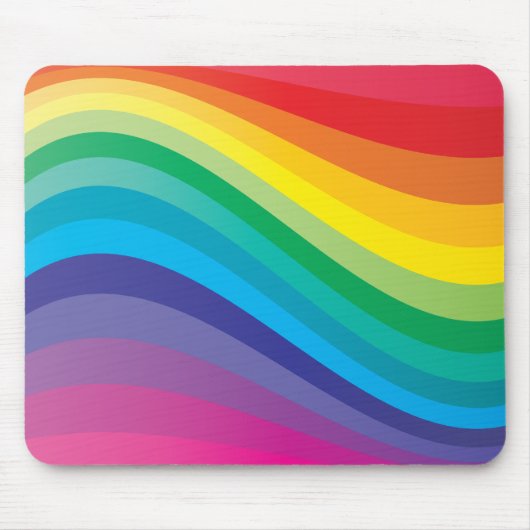 Regenboogontwerp Muismat (Voorkant)