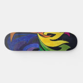 regenboogontwerp persoonlijk skateboard (Horizontaal)