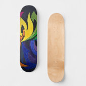 regenboogontwerp persoonlijk skateboard (Voorkant)