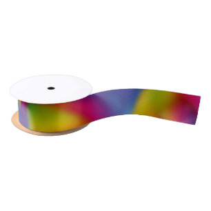 Regenboogontwerp Satijnen Lint