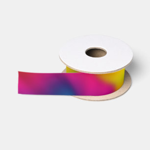 Regenboogontwerp Satijnen Lint