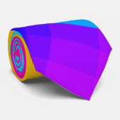 Regenboogontwerp Stropdas (Opgerold)