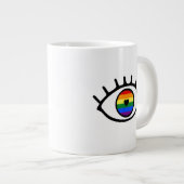 Regenboogoog Grote Koffiekop (Voorkant rechts)