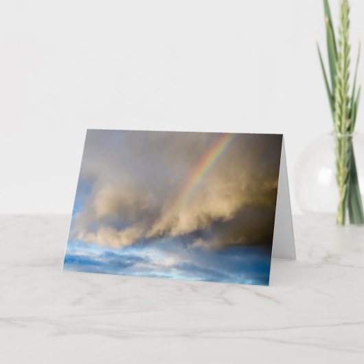 regenboogopstand bedankkaart (Voorkant)