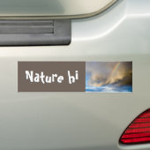 regenboogopstand bumpersticker (Op auto)