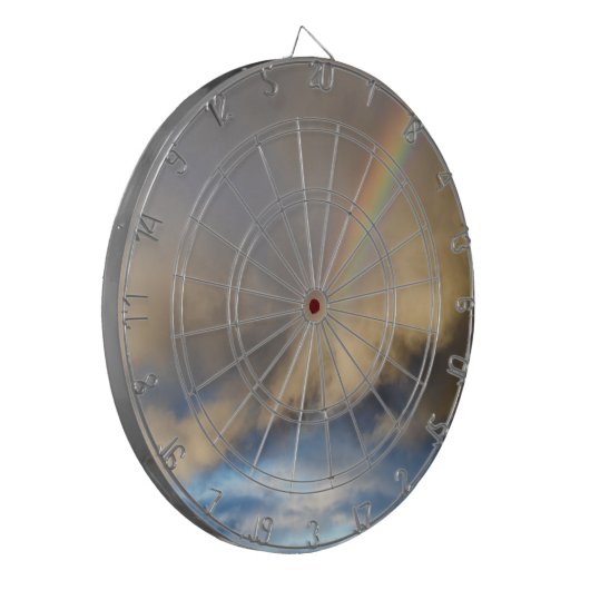 regenboogopstand dartbord (Voorkant Links)