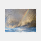regenboogopstand fleece deken (Voorkant (Horizontaal))