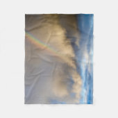 regenboogopstand fleece deken (Voorkant)