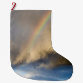 regenboogopstand grote kerstsok (Voorkant)