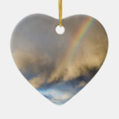 regenboogopstand keramisch ornament (Voorkant)