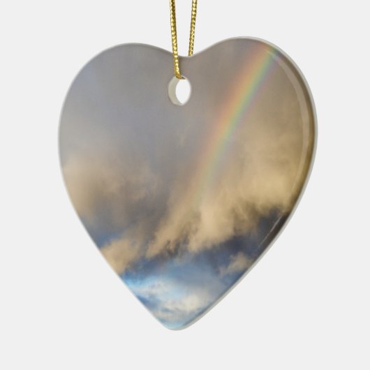 regenboogopstand keramisch ornament (Links)