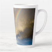 regenboogopstand latte mok (Rechts)