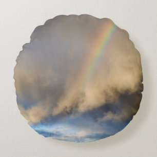 regenboogopstand rond kussen