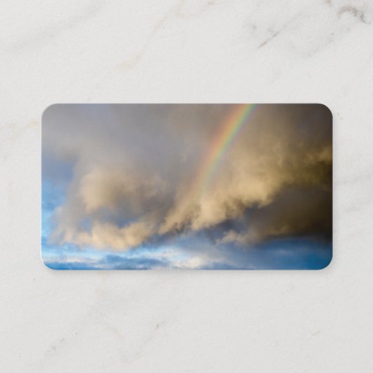 regenboogopstand visitekaartje (Voorkant)