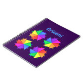 regenboogorigami notitieboek (Linkerzijde)