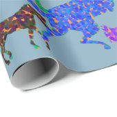 Regenboogpaarden - inpakpapier (Rol Hoek)