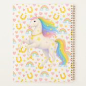 Regenboogpaarden planner voor kinderen — Cooper &  (Achterkant)