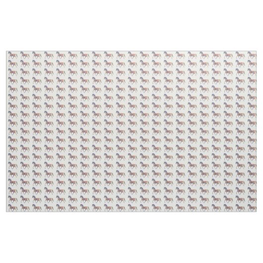 Regenboogpaarden Stof (Yard (91,4 cm))