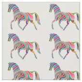 Regenboogpaarden Stof (Close Up)