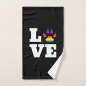 Regenboogpag Bad Handdoek (Handdoek)