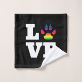 Regenboogpag Bad Handdoek (Wasdoekje)