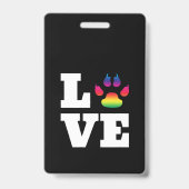 Regenboogpag Badge (Achterkant)