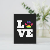 Regenboogpag Briefkaart (Staand voorkant)